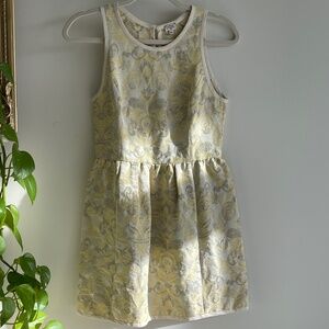 Vintage Aritzia Wilfred Floral Jacquard Mini Dress SZ 0